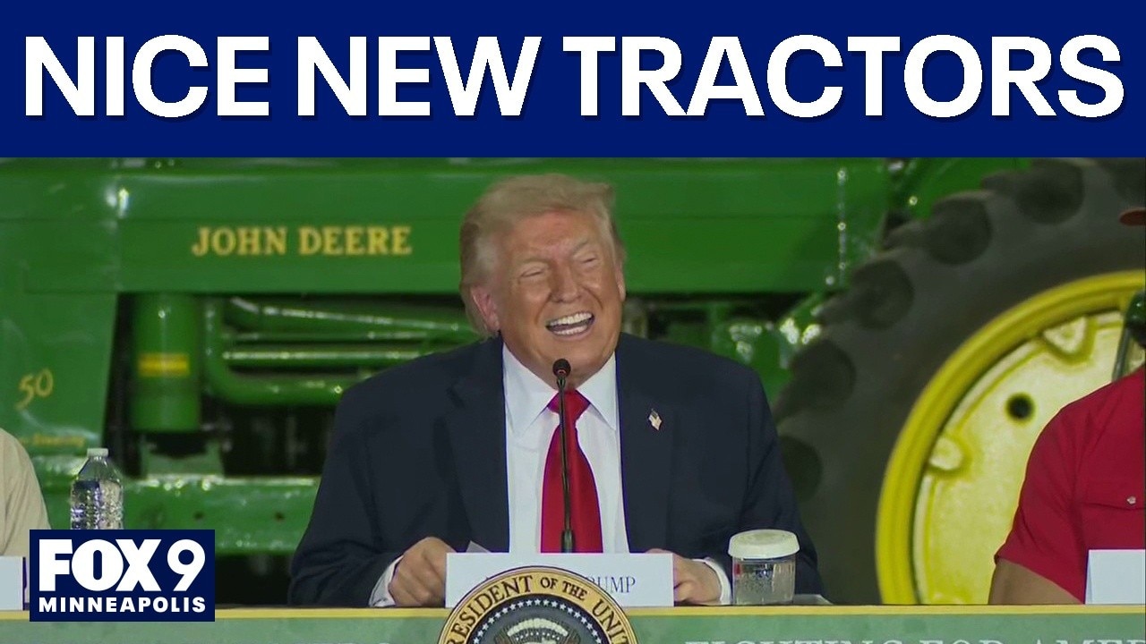 Largest tax cuts mean ‘nice new tractors’: Trump