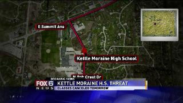 Threat at Kettle Moraine H.S.