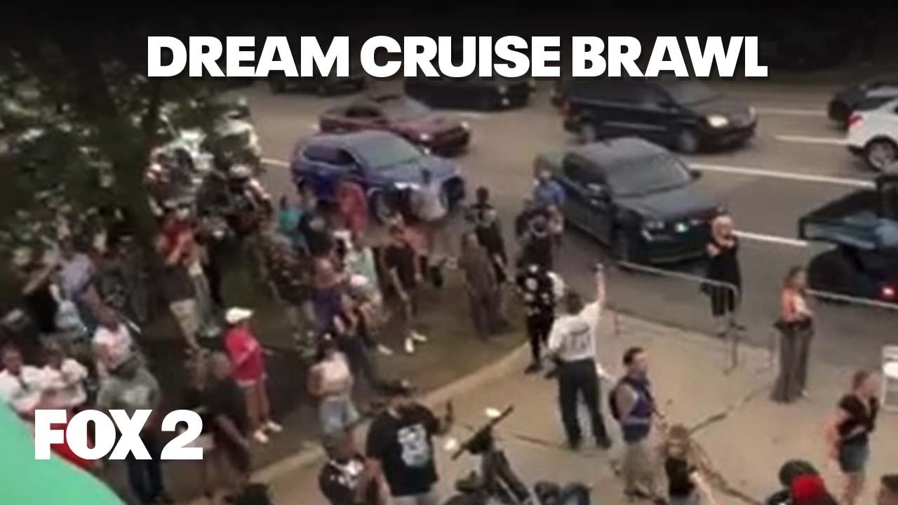 Duggan’s Irish Pub Dream Cruise fight video
