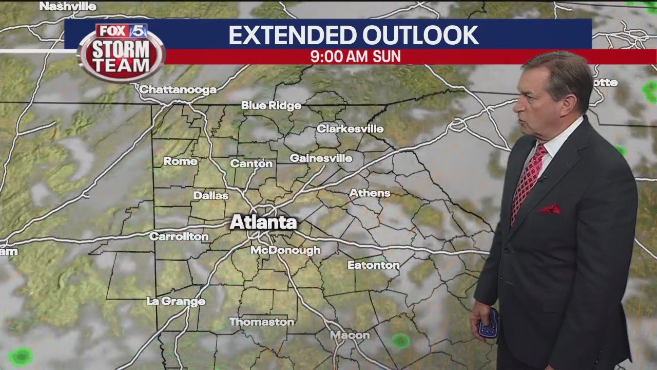 Thursday evening forecast