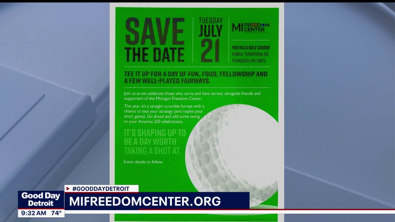 Michigan Freedom Center hosting golf outing