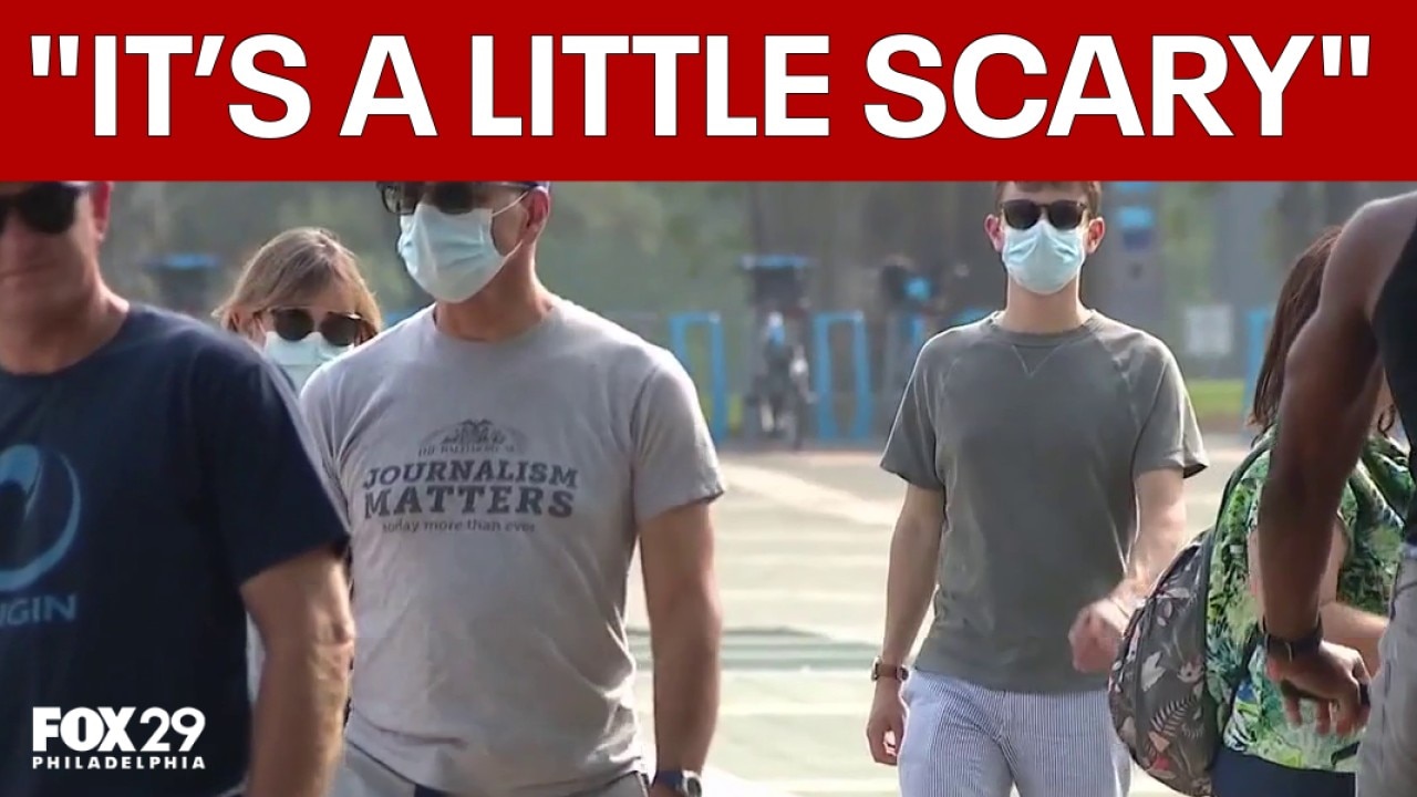  How wildfire smoke is impacting outdoor life in Philadelphia  