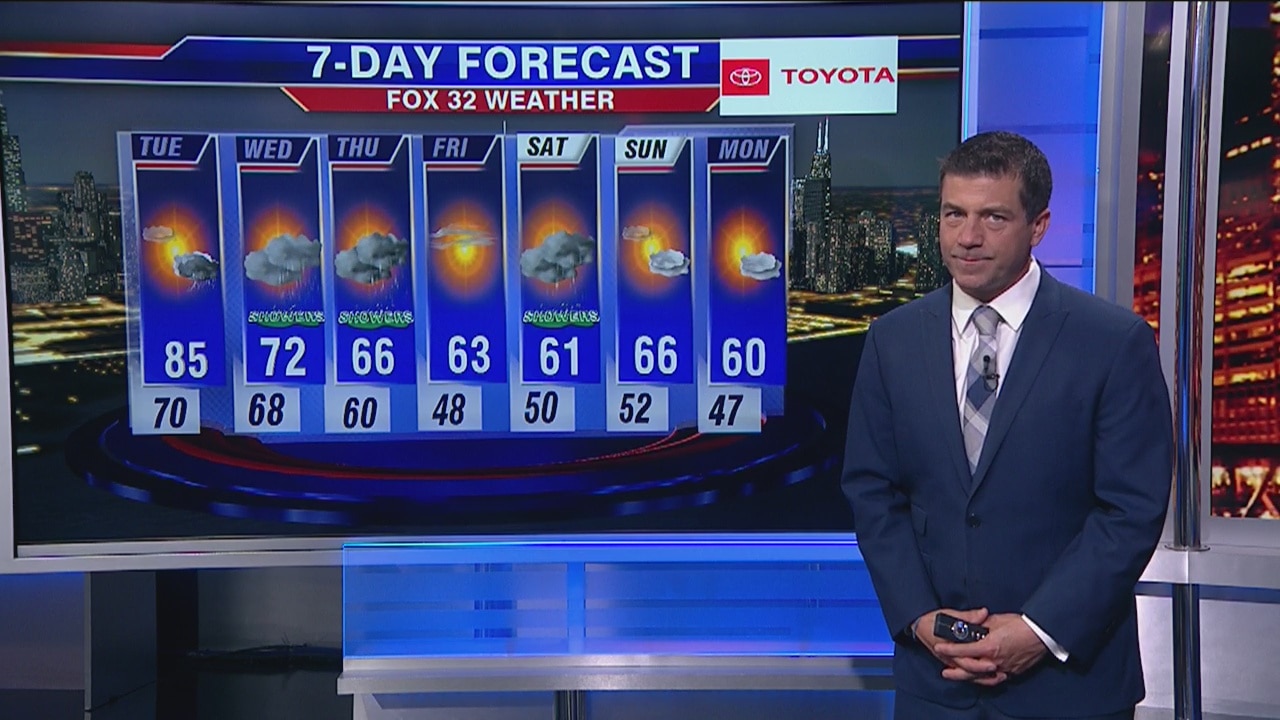 Chicagoland 10 p.m. weather: Sept. 30, 2019