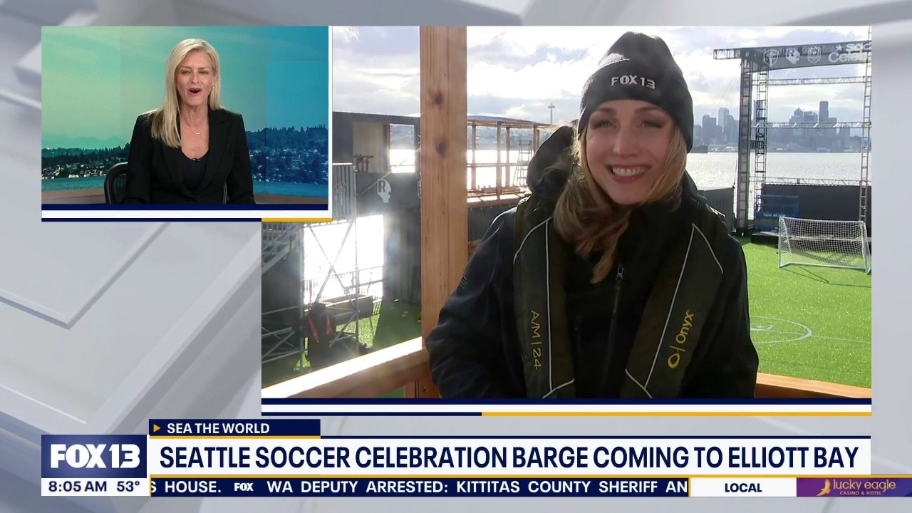 Seattle Soccer Celebration Barge coming to Elliott Bay, FIFA events at Pier 62