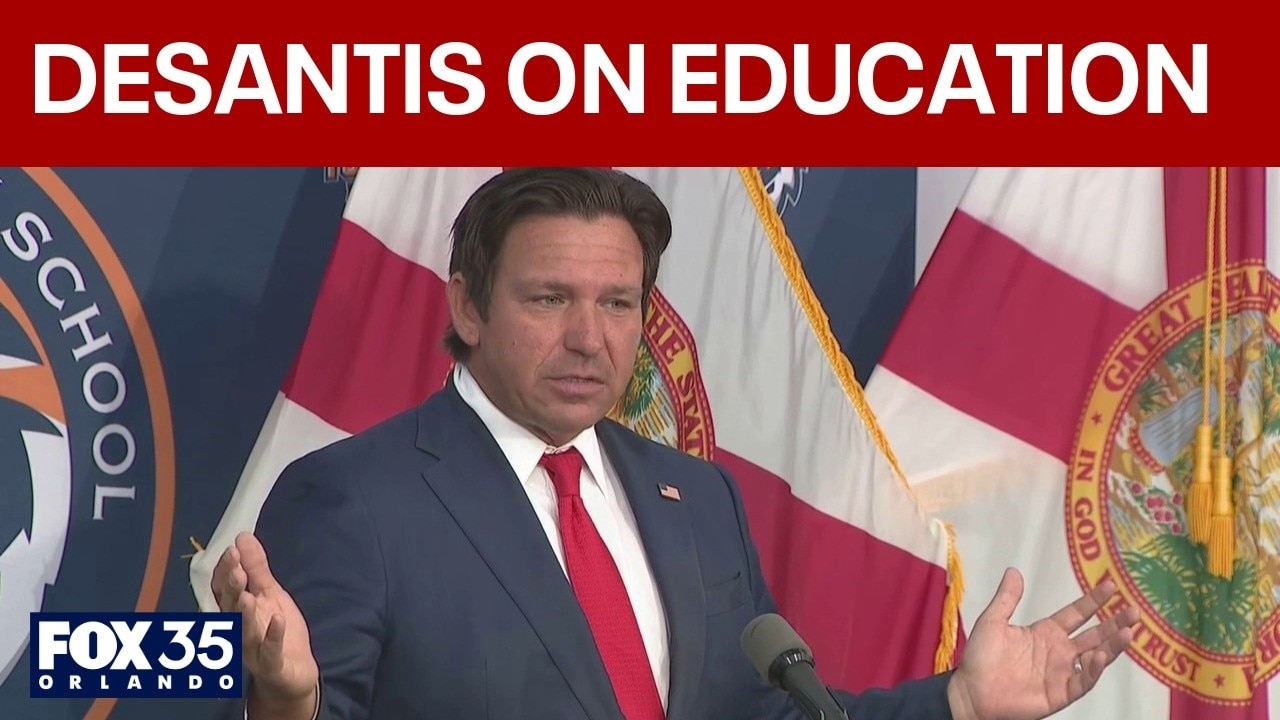 Gov. Ron DeSantis talks education in Florida | Full remarks