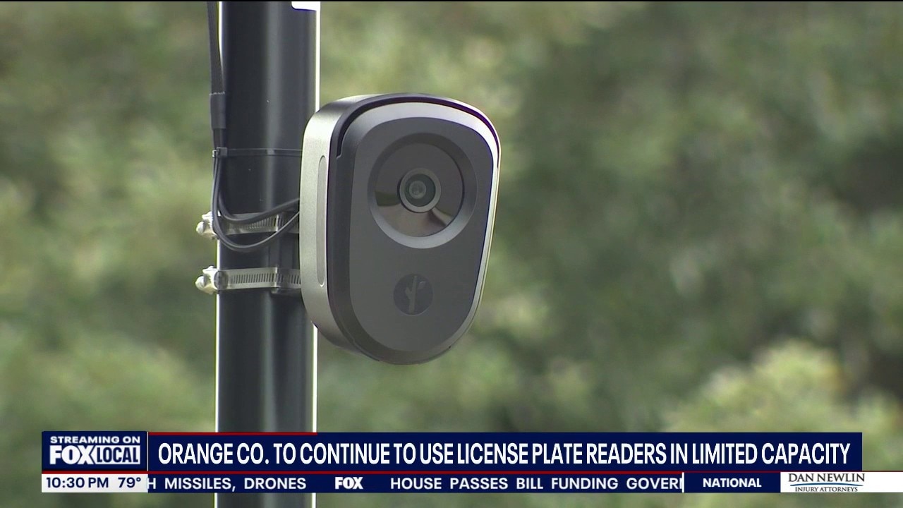 Orange County to continue using license plate readers off state roads