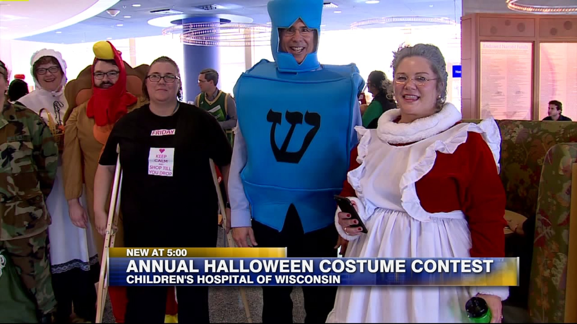 Staff hosts Halloween celebration at Children`s Hospital