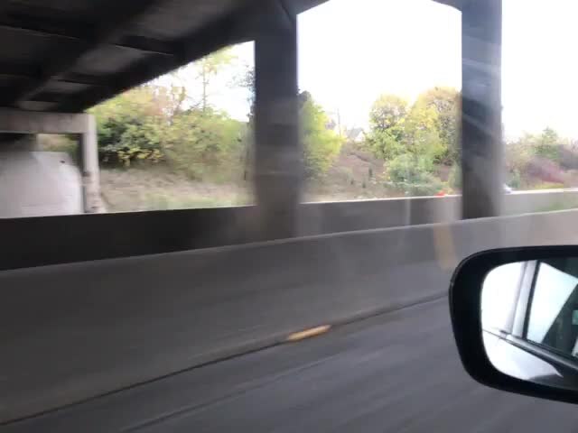 RAW VIDEO: 2 left lanes closed on I-43 SB