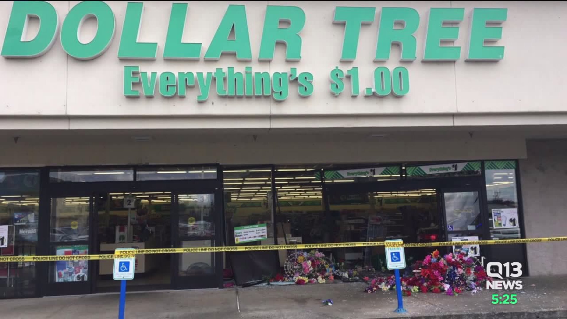 Car crashes into Dollar Tree store in Monroe