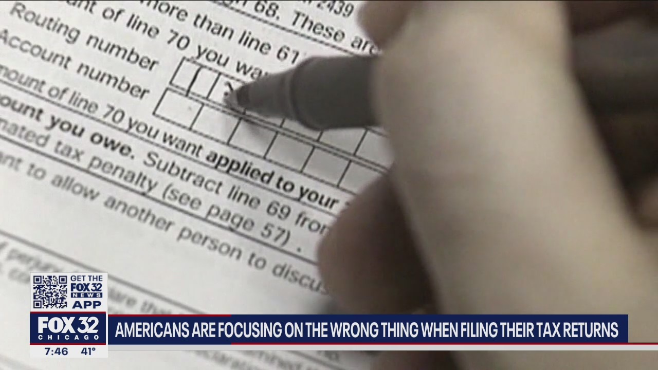 Americans focus on the wrong things when filing tax returns