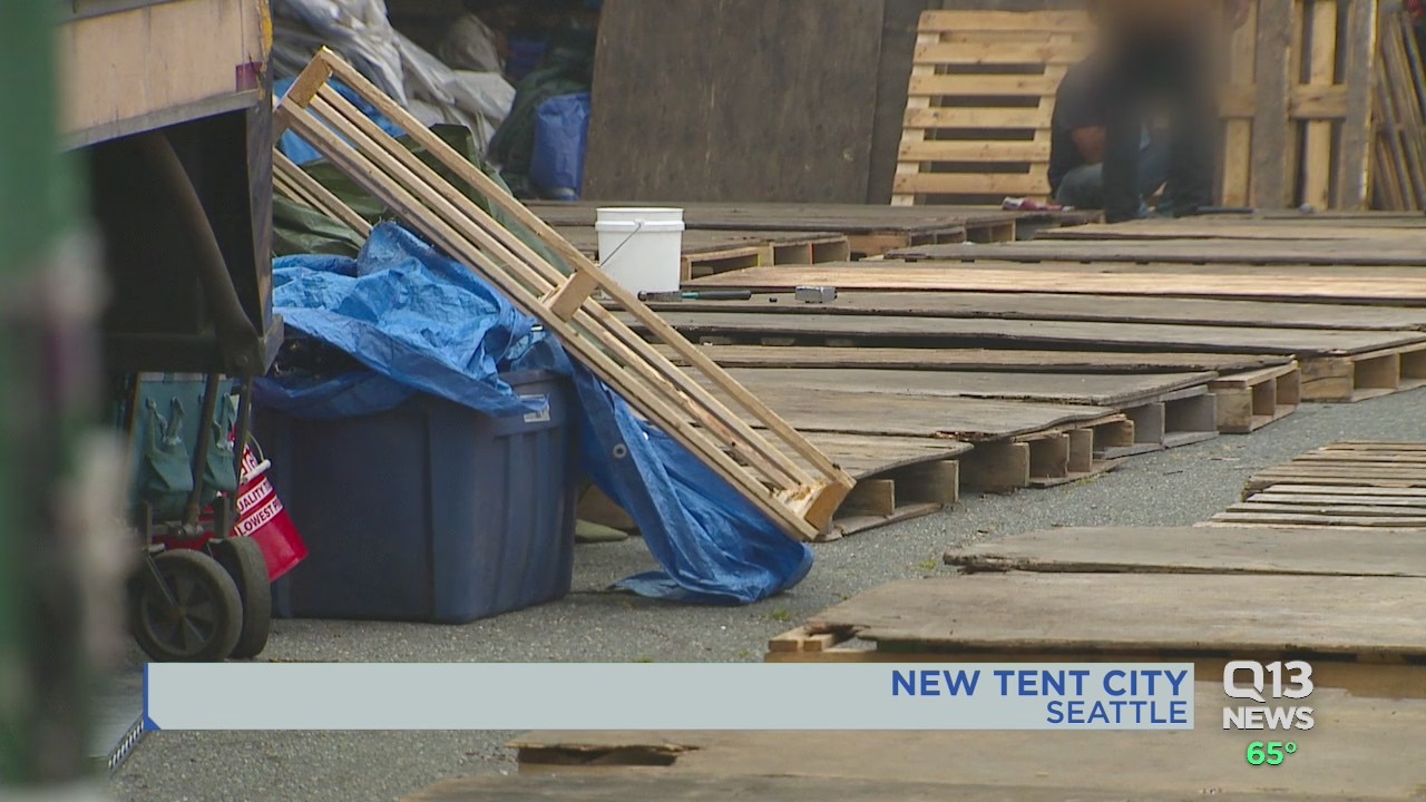 Tent City 3 new location in Seattle