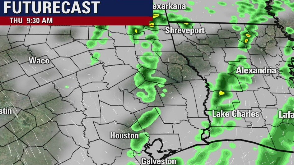 Thursday morning weather forecast