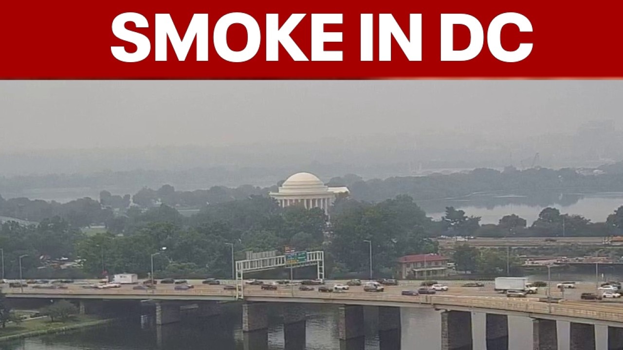 How did smoke from Canada get to DC? Meteorologist explains