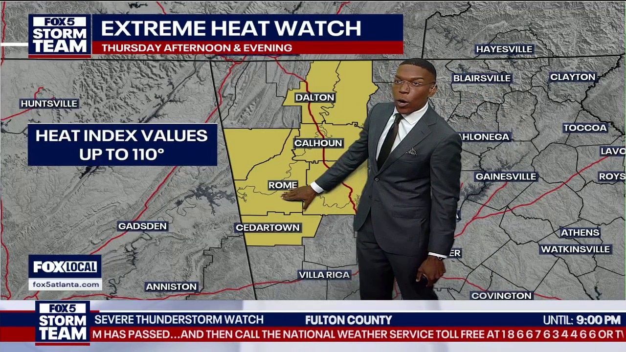 Wednesday evening forecast