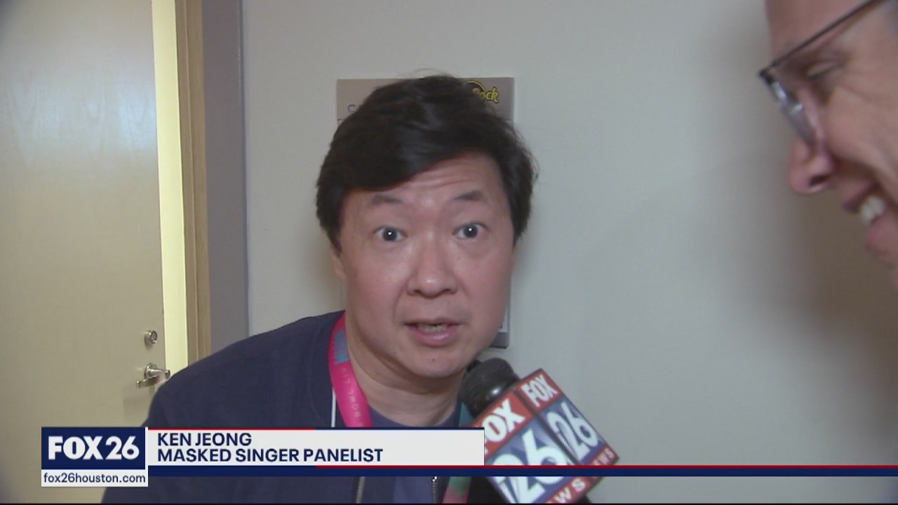 Ruben and Masked Singer panelist Ken Jeong