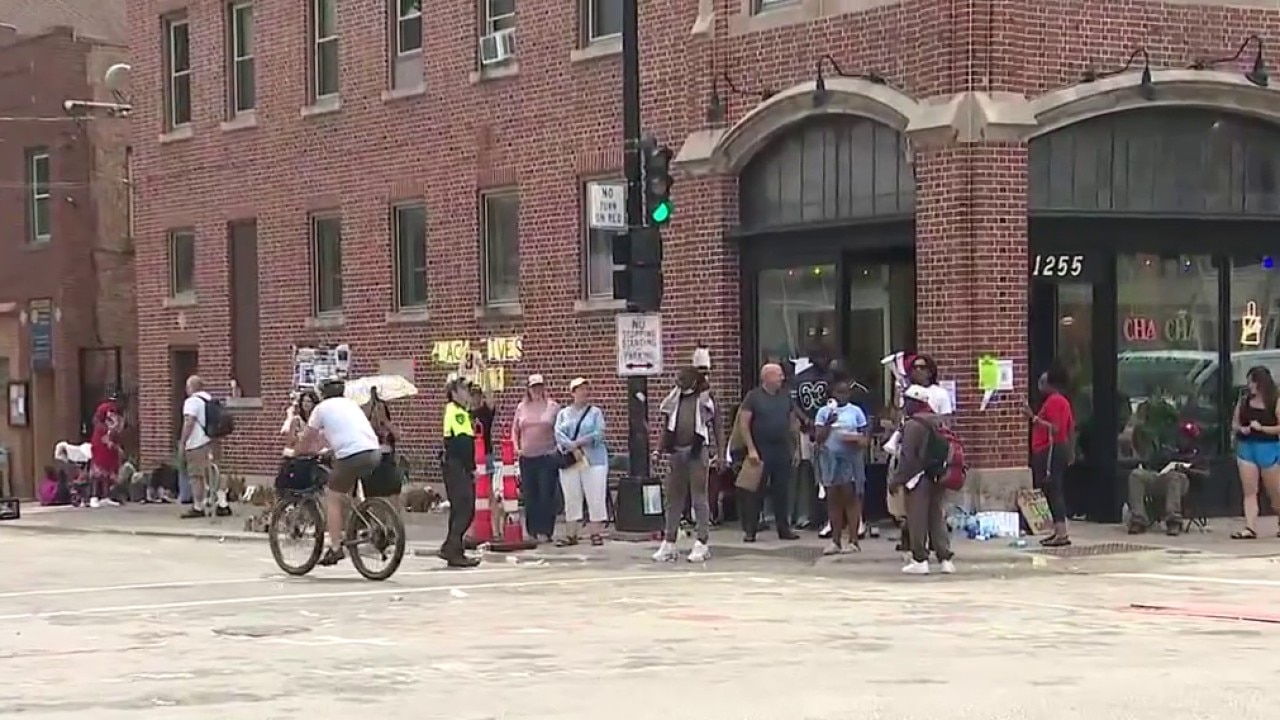 Demonstrators gather in Madison after crews remove encampment site