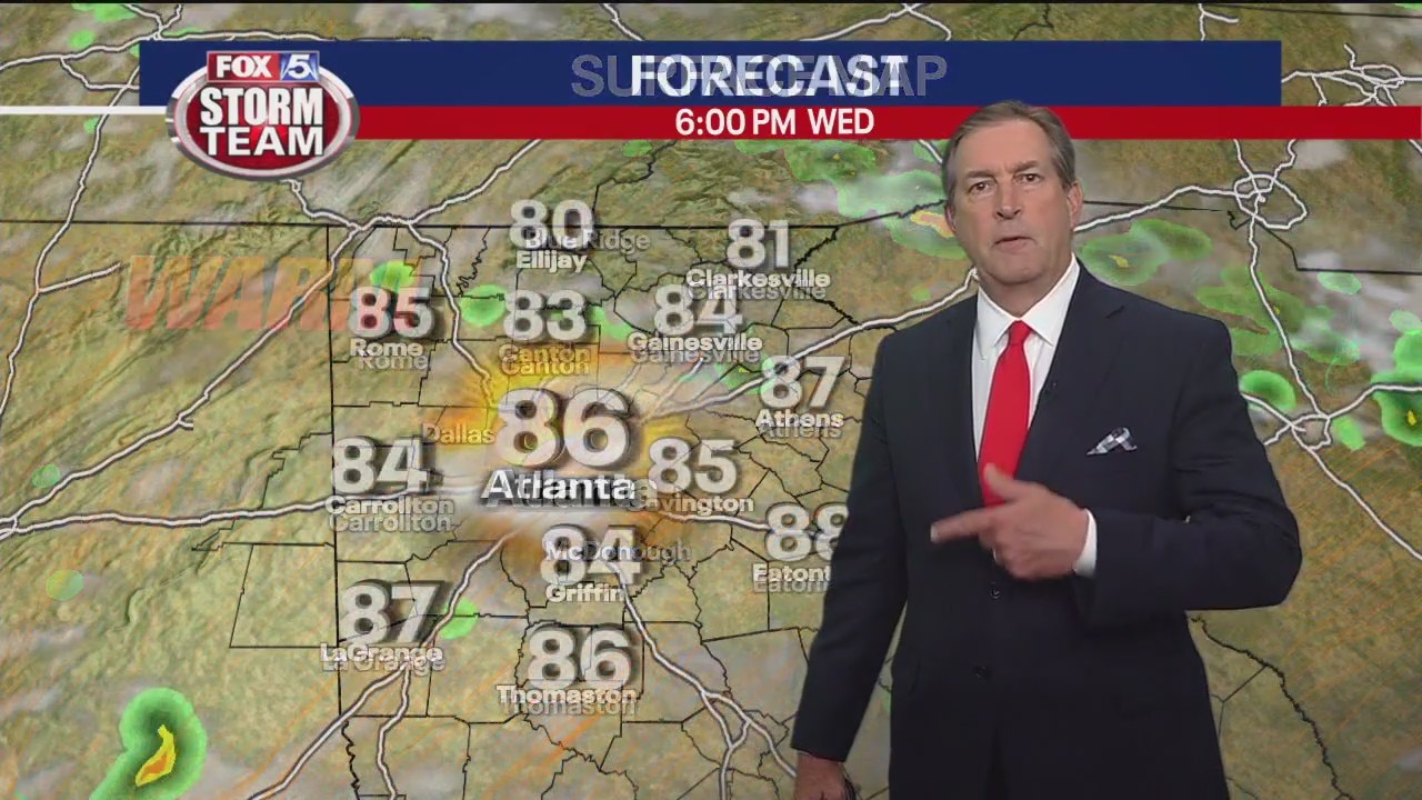 Severe storm threat begins Wednesday evening