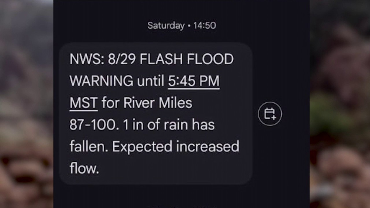Satellite alerts warn Grand Canyon hikers
