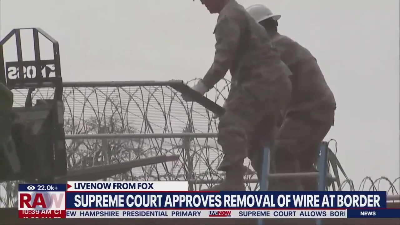 SCOTUS: Feds may remove razor wire in TX