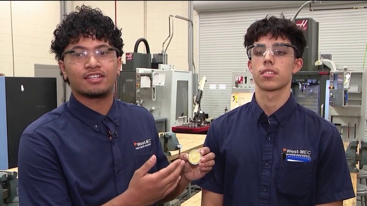 West-MEC students build real-world skills for manufacturing industry
