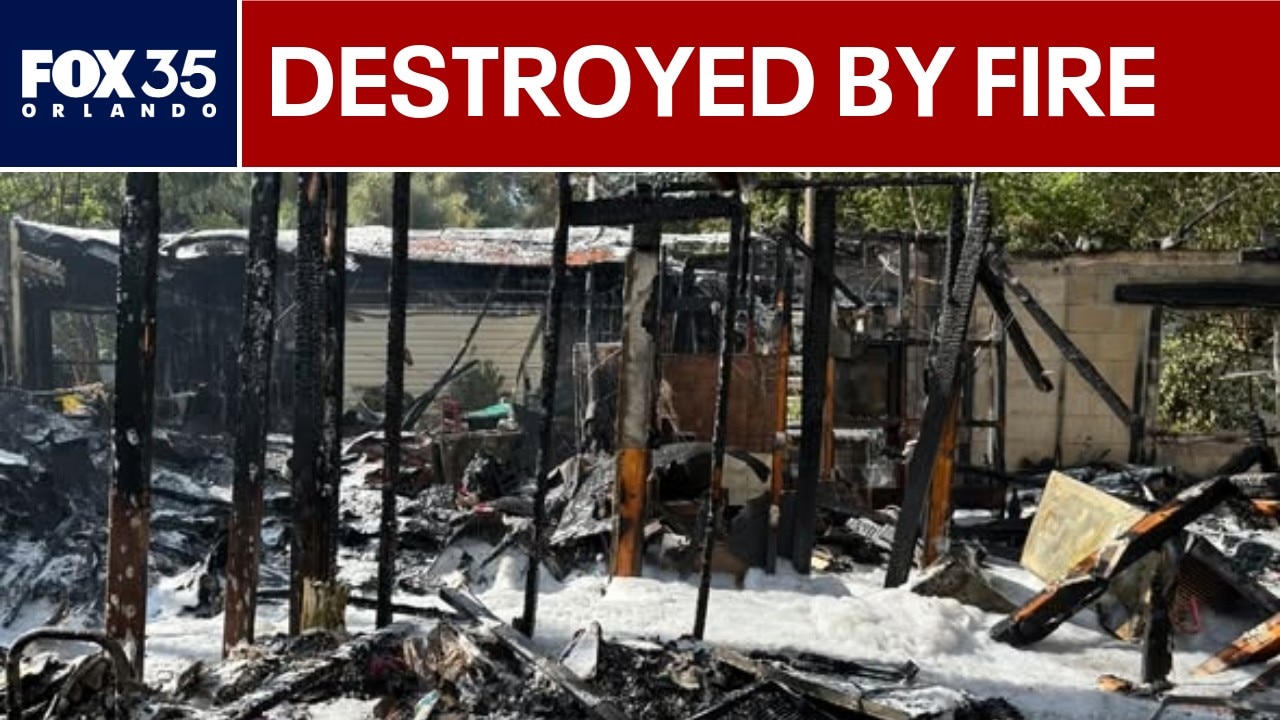 Florida woman, 75, displaced after home destroyed by fire