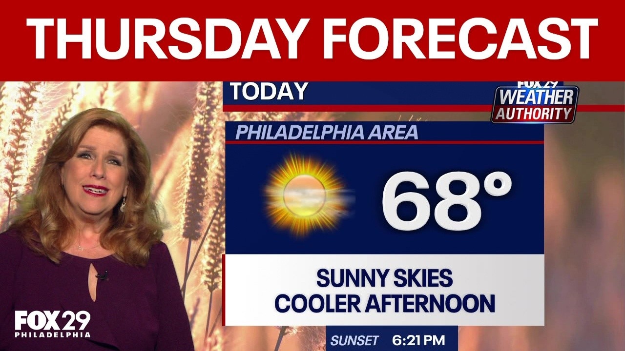 Philadelphia weather: Thursday forecast