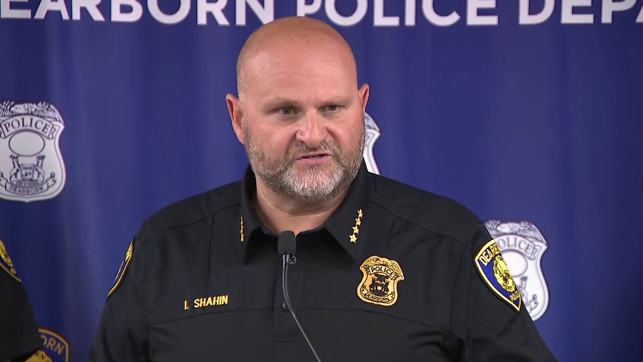 Dearborn police chief details shootout between suspect and officers 
