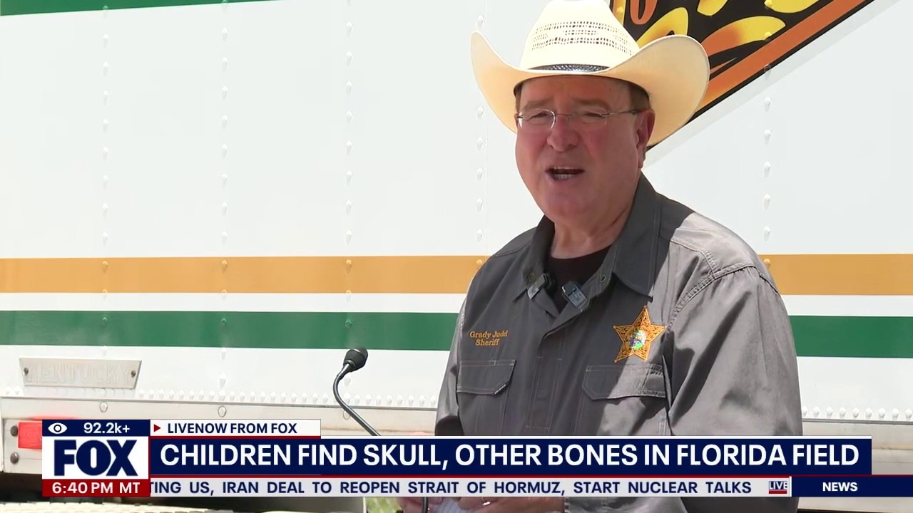 Children find skull, other bones in Florida field
