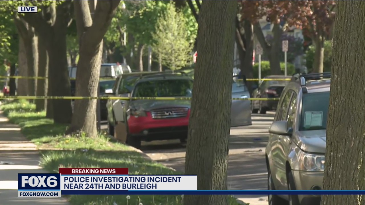 Police at scene near 24th and Burleigh