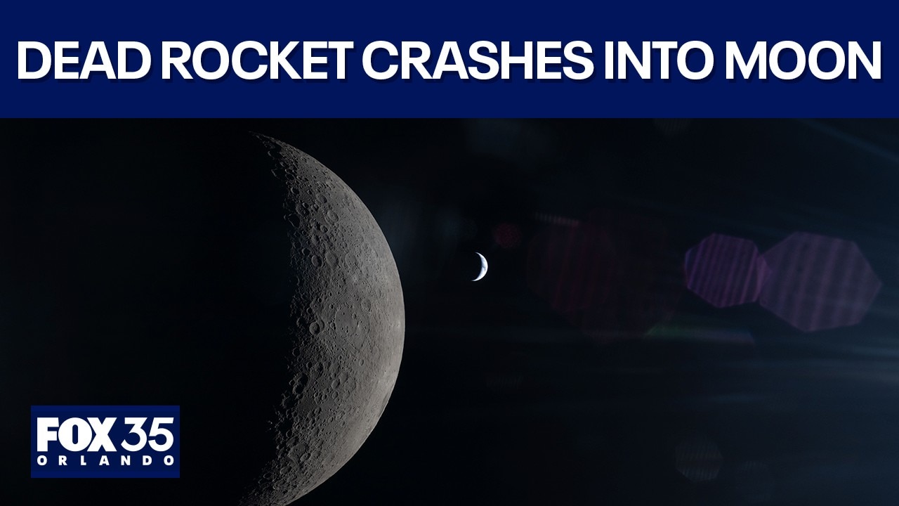 A Falcon 9 rocket stage will soon crash into the moon