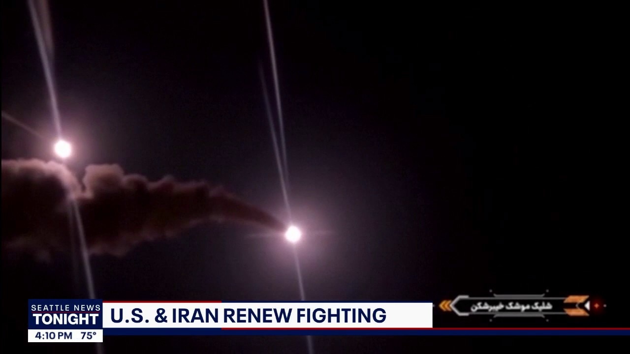 US, Iran renew fighting for first time in a month