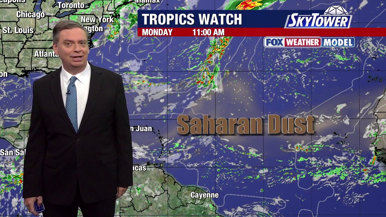Quiet Atlantic: Dry air staves off tropics