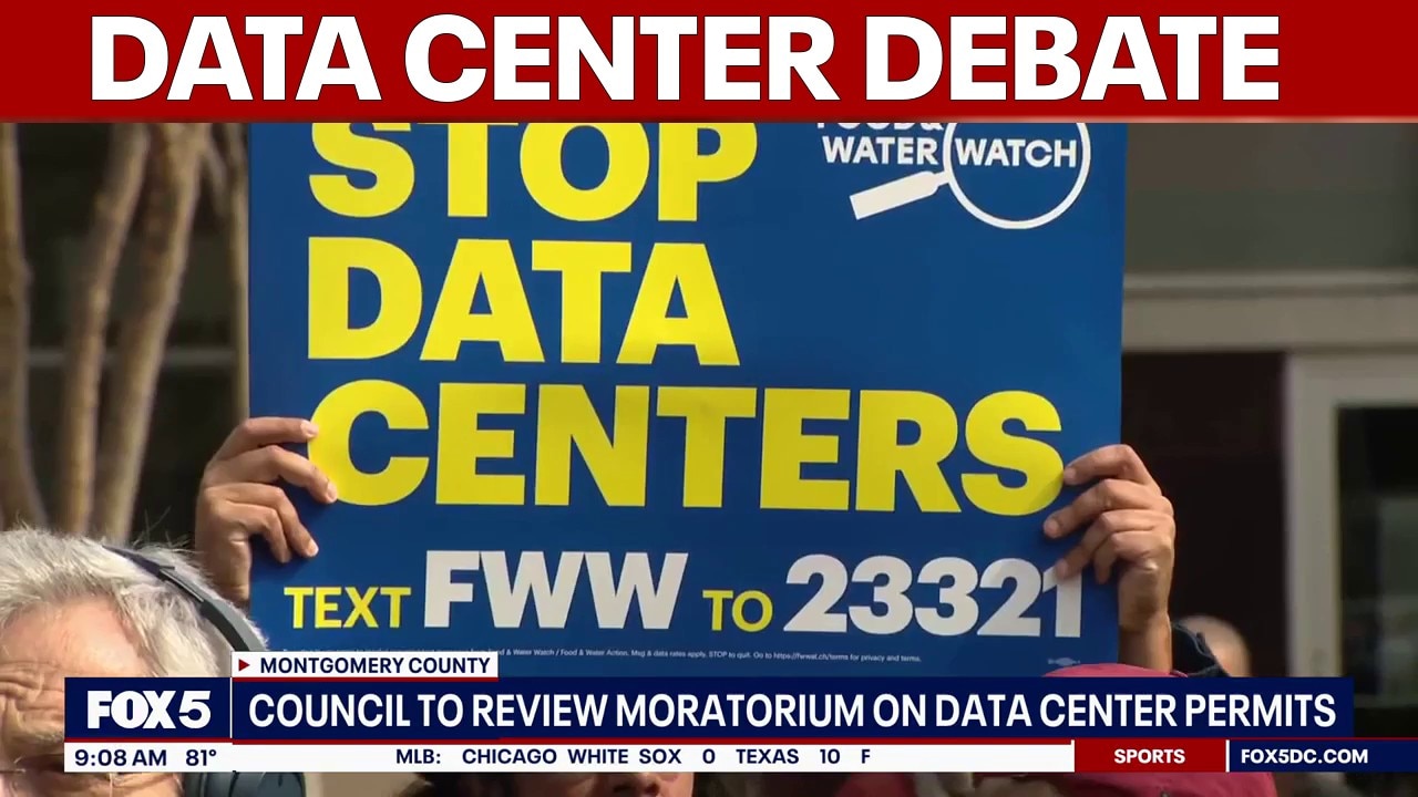 Montgomery County to review moratorium on data center permits