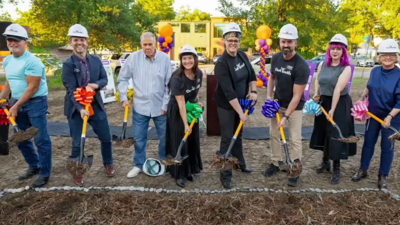 OutYouth broke ground on Blue Bungalow 