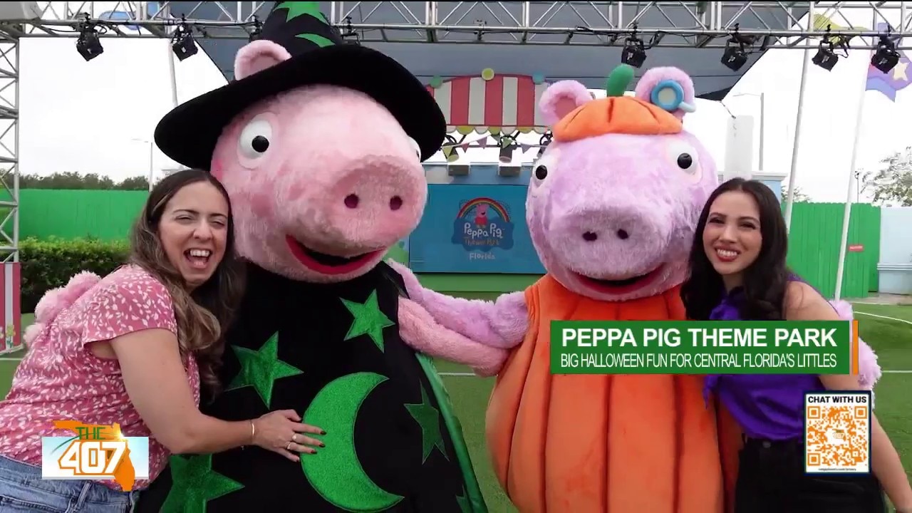Inside Peppa's Halloween Party at Peppa Pig Theme Park
