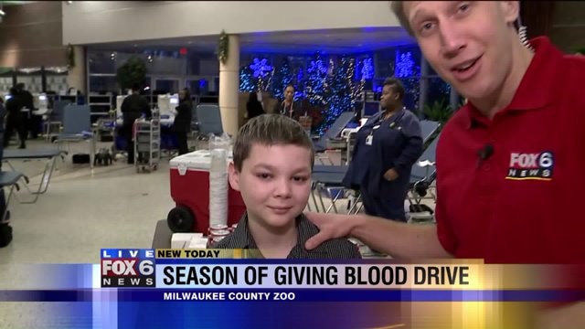 BloodCenter of Wisconsin hosts 16th annual Season of Giving Blood Drive