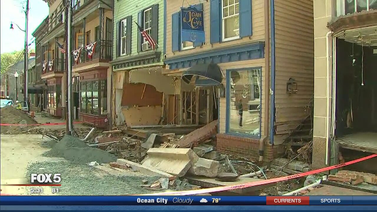 Ellicott City residents unable to return to their homes after floods