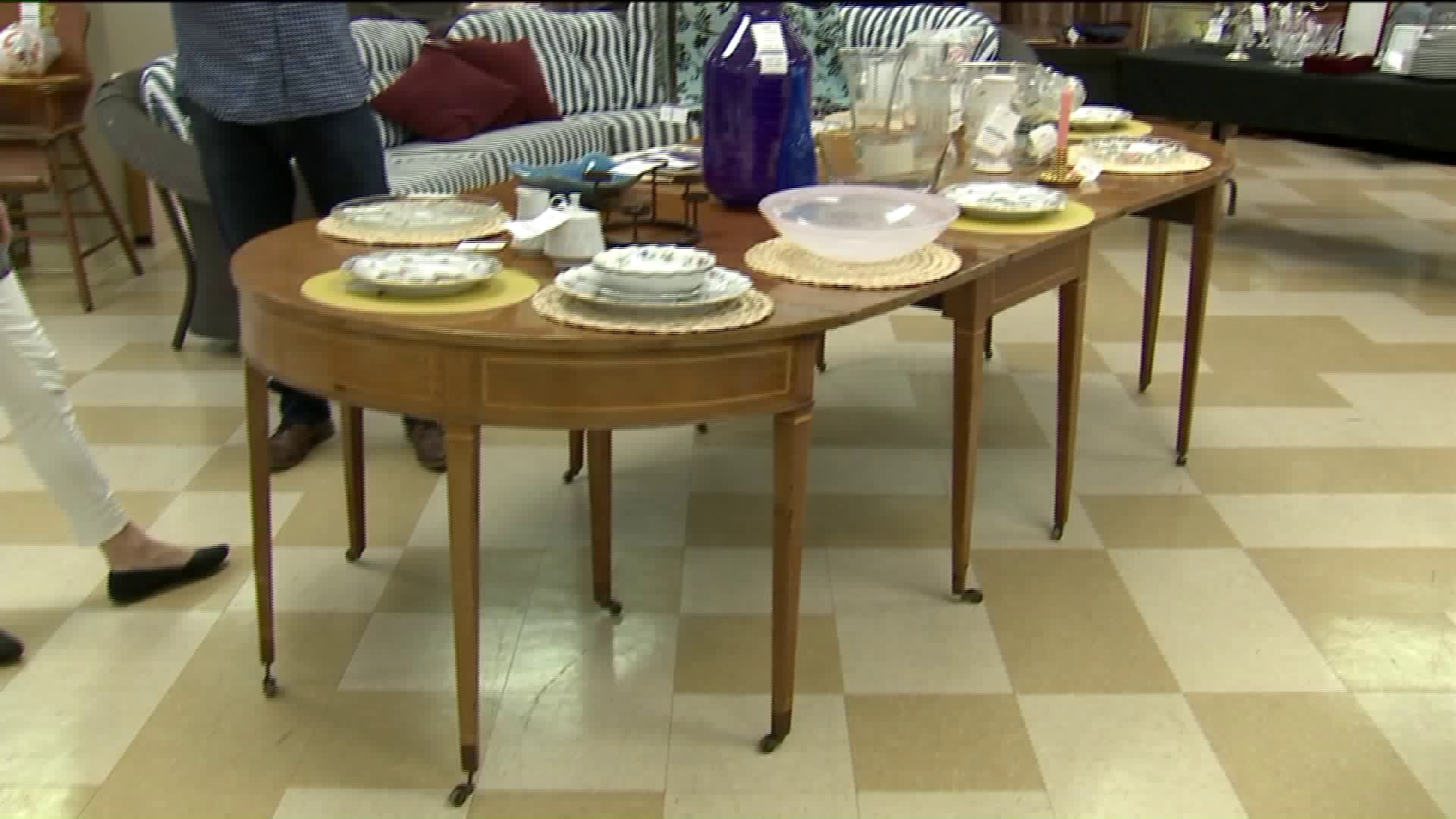 A look at the items for sale