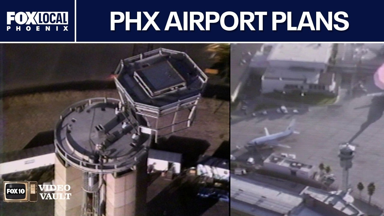 Sky Harbor's 166-ft control tower | Video Vault