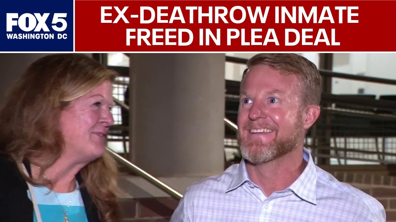 Ex-deathrow inmate freed in plea deal after 25 years