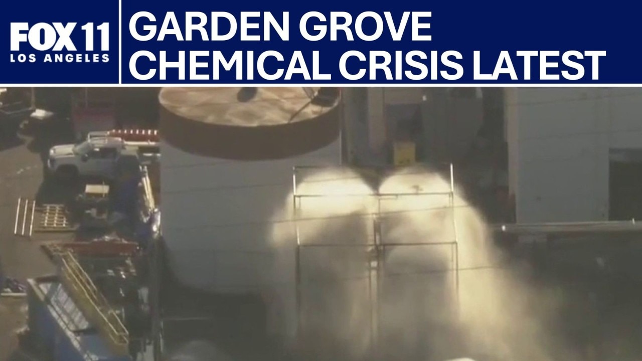 Garden Grove chemical crisis enters Day 4