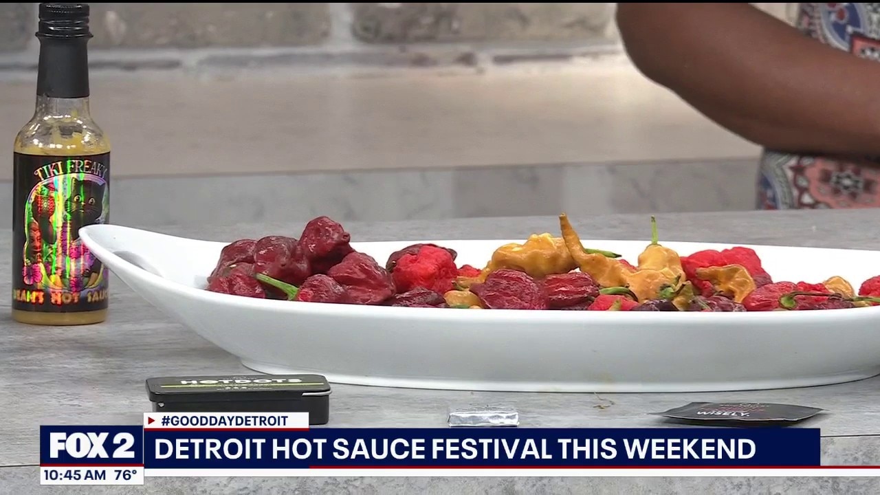 Inaugural Detroit Hot Sauce Festival August 1 & 2