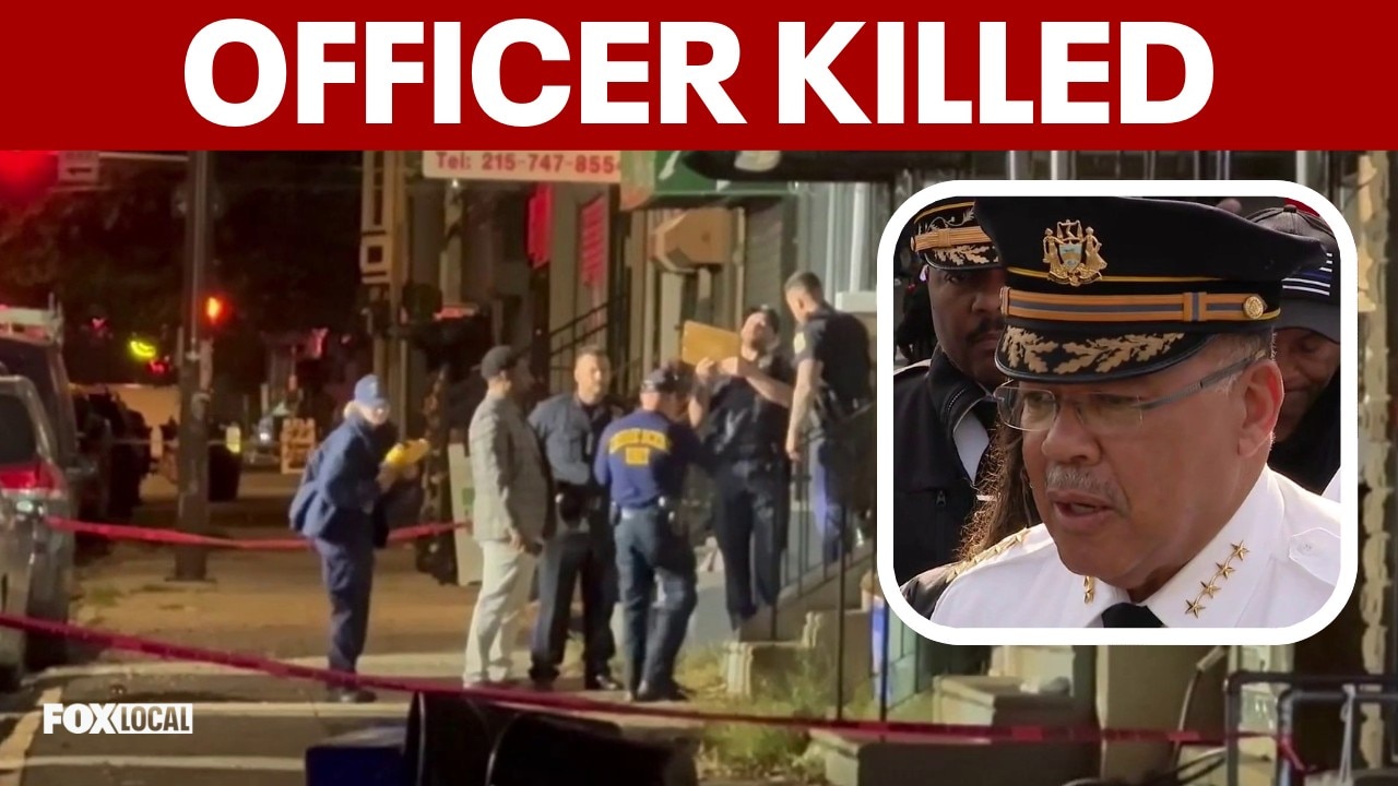 1 Philadelphia police officer dead, another critical after being ambushed in West Philly