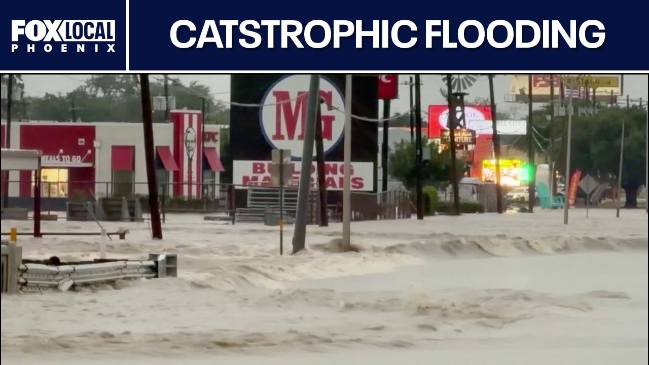 Texas flooding: Guadalupe river overflows as AZ Task Force deploys