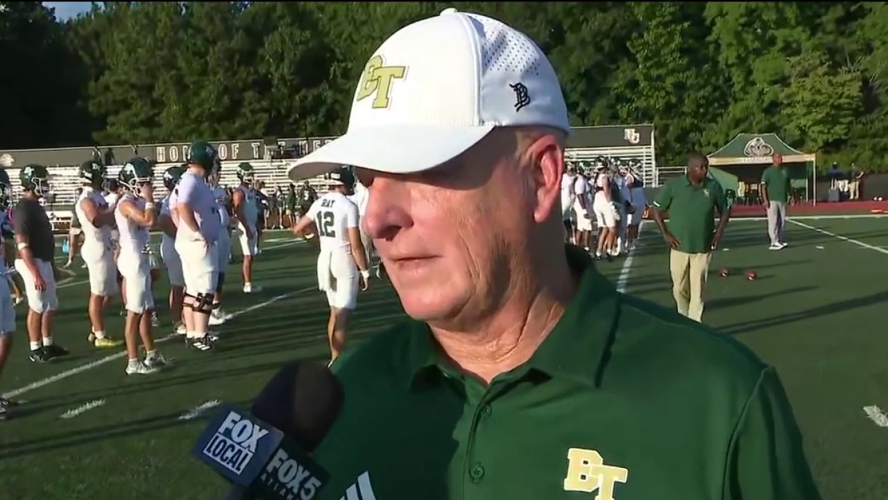 Blessed Trinity football faces defending state champions