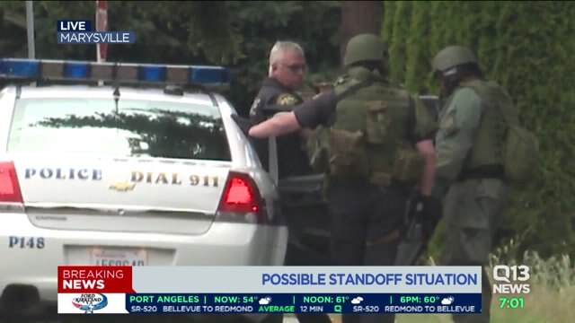 Man taken into custody after possible hostage situation reported in Marysville