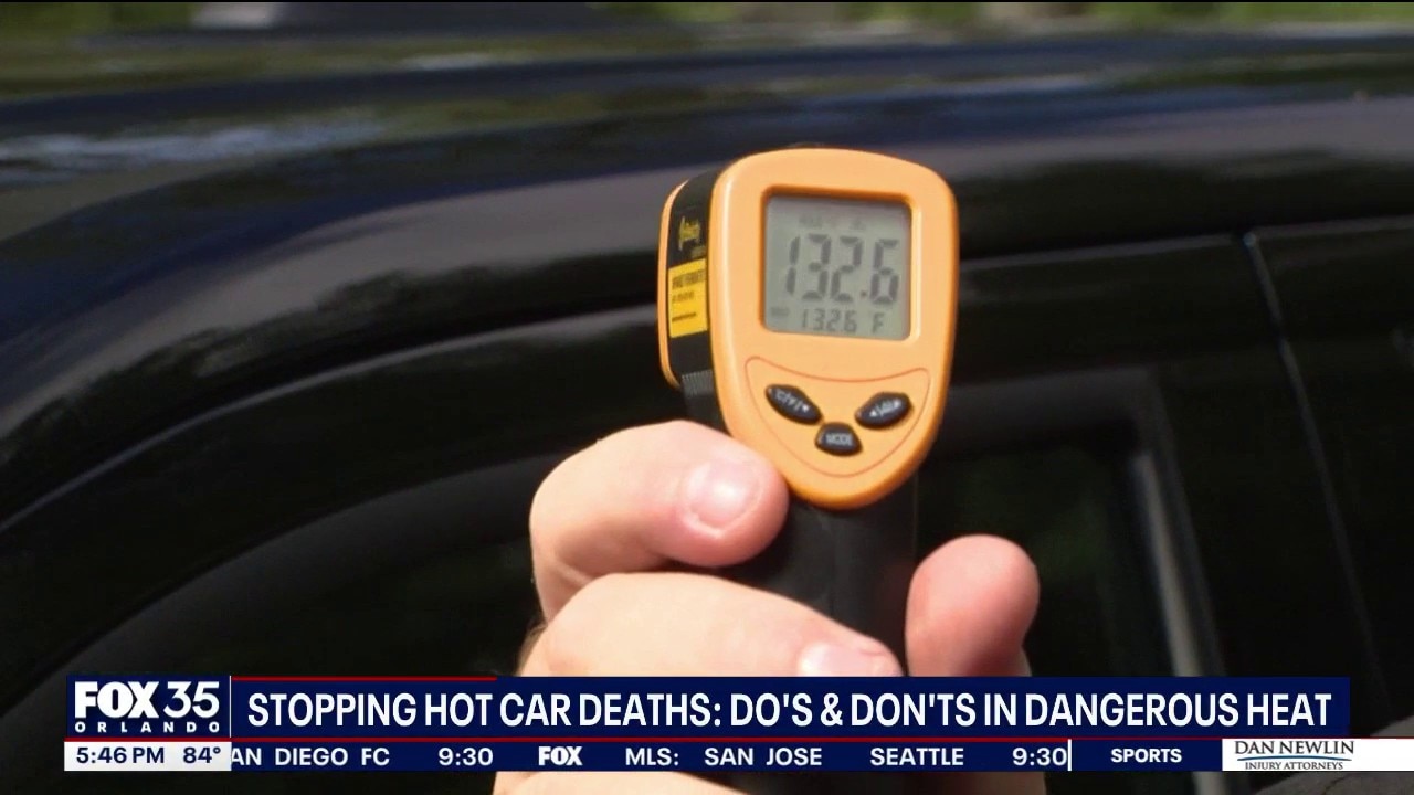 Officials warn of hot car dangers as Florida temperatures rise