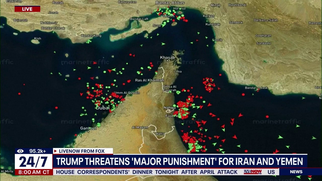 Trump threatens 'major punishment' for Iran & Yemen 