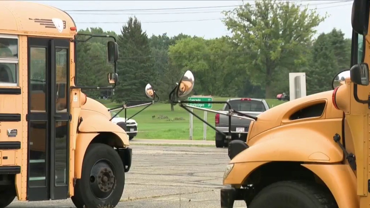 4-year-old left unattended on school bus in Kewaskum