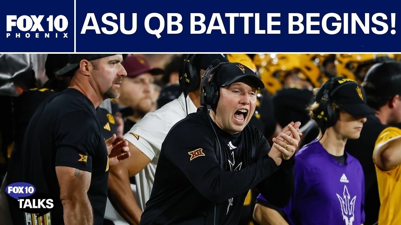 ASU football QB battle, Sun Devils transfer surge, D-backs updates | FOX 10 Sports Exchange
